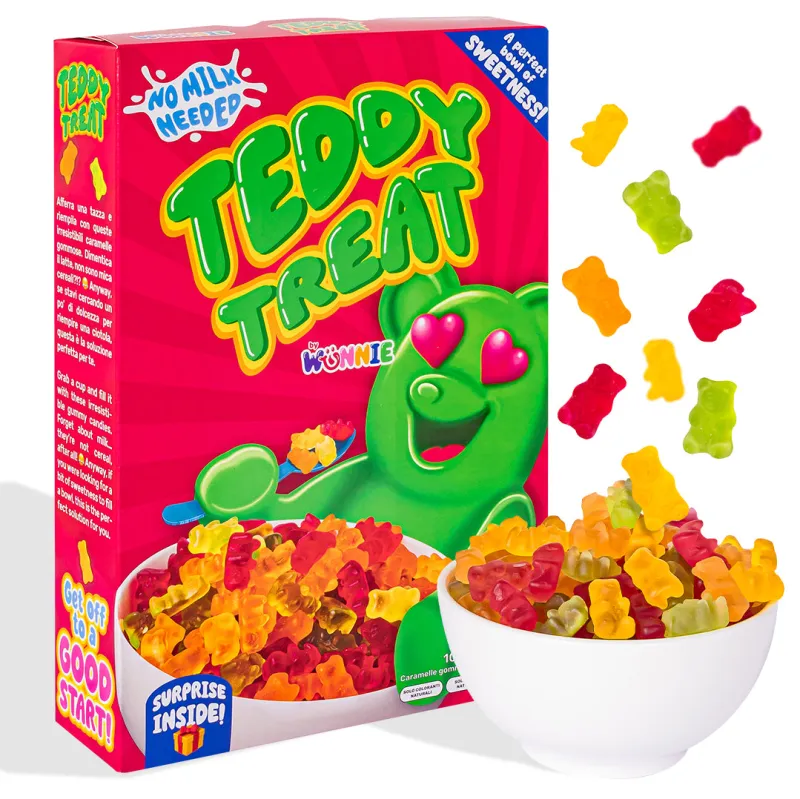 Wunnie Teddy Treat, Schachtel mit Gummibärchen von 1kg