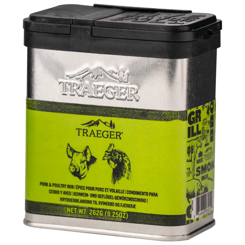 TRAEGER - Apple & Honey Rub "PORK & POULTRY" (262 g) Dünn Keine Steuer
